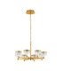 Bion Multi Arm Pendant Ceiling Light Brass Gold LED 48W 3094lm 3000K-1