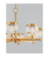 Bion Multi Arm Pendant Ceiling Light Brass Gold LED 48W 3094lm 3000K-5