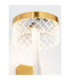Bion Integrated LED Wall Lamp Brass Gold LED 8W 490lm 3000K-7