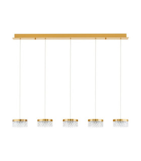 Bion Bar Pendant Ceiling Light Brass Gold LED 32W 1993lm 3000K-1