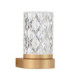 Phos Integrated LED Wall Lamp Brass Gold LED 6W 385lm 3000K-1