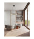 Lonela Integrated LED Pendant Ceiling Light Sandy Black Triac Dimmable LED 25W 1500lm 3000K-2