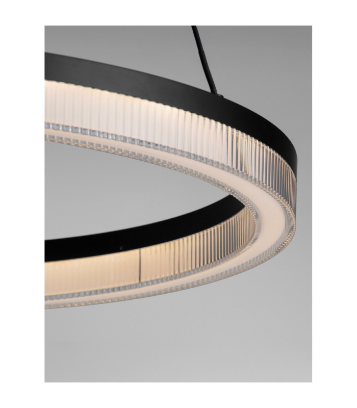 Lonela Integrated LED Pendant Ceiling Light Sandy Black Triac Dimmable LED 25W 1500lm 3000K-5