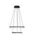 Lonela Integrated LED Pendant Ceiling Light Sandy Black Triac Dimmable LED 46W 3500lm 3000K-1