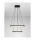 Lonela Integrated LED Pendant Ceiling Light Sandy Black Triac Dimmable LED 46W 3500lm 3000K-4