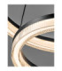 Lonela Integrated LED Pendant Ceiling Light Sandy Black Triac Dimmable LED 46W 3500lm 3000K-5