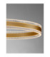 Alaro Integrated LED Pendant Ceiling Light Brass Gold Triac Dimmable LED 46W 3067lm 3000K-5