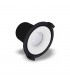LED Recessed Round Downlight, Black/White, 40 deg. Beam Angle, 780lm, 4000K, IP20, DRIVER NOT INC. - 4