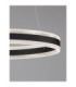Alaro Integrated LED Pendant Ceiling Light Sandy Black Triac Dimmable LED 46W 3067lm 3000K-5