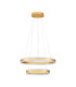 Alaro Integrated LED Pendant Ceiling Light Brass Gold Triac Dimmable LED 69W 4565lm 3000K-1