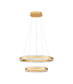 Alaro Integrated LED Pendant Ceiling Light Brass Gold Triac Dimmable LED 69W 4565lm 3000K-1