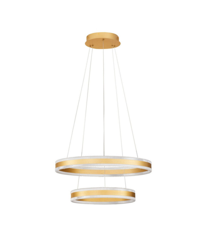 Alaro Integrated LED Pendant Ceiling Light Brass Gold Triac Dimmable LED 69W 4565lm 3000K-1