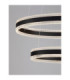 Alaro Integrated LED Pendant Ceiling Light Sandy Black Triac Dimmable LED 69W 4565lm 3000K-5