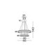 Alaro Integrated LED Pendant Ceiling Light Sandy Black Triac Dimmable LED 69W 4565lm 3000K-6