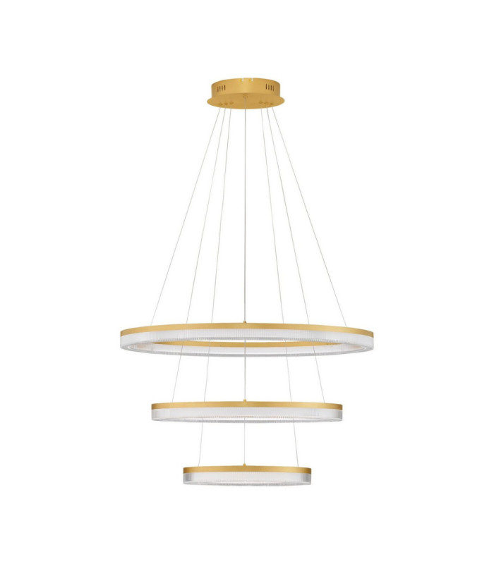 Luana Integrated LED Pendant Ceiling Light Brushed Gold Triac Dimmable LED 90W 5850lm 2700-3000-4000K CCT-1
