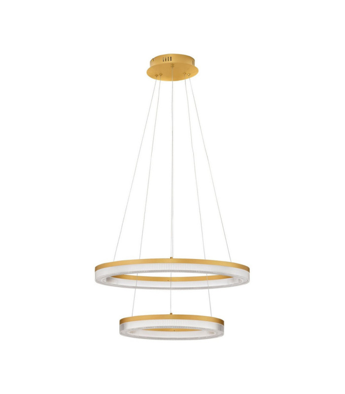 Luana Integrated LED Pendant Ceiling Light Brushed Gold Triac Dimmable LED 47W 3055lm 2700-3000-4000K CCT-1