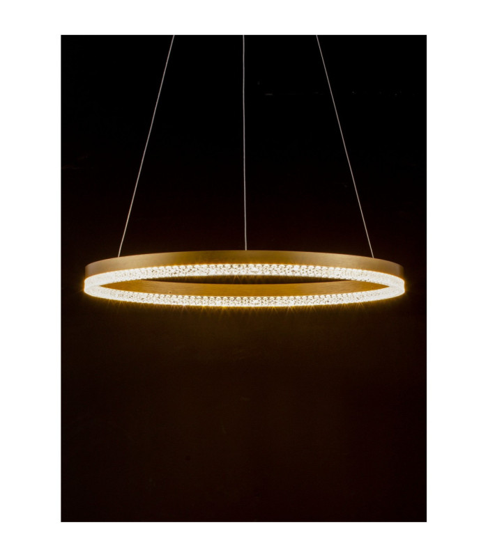 Adria Integrated LED Pendant Ceiling Light Brass Gold Triac Dimmable LED 32W 1920lm 3000K-2