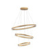 Adria Integrated LED Pendant Ceiling Light Brass Gold Triac Dimmable LED 97W 5820lm 3000K-1