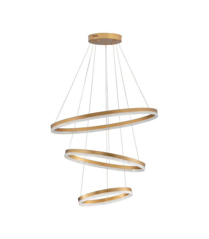 Adria Integrated LED Pendant Ceiling Light Brass Gold Triac Dimmable LED 97W 5820lm 3000K-1