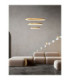 Adria Integrated LED Pendant Ceiling Light Brass Gold Triac Dimmable LED 97W 5820lm 3000K-2