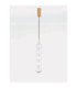 Klelia Slim Pendant Ceiling Light Brass Gold Triac Dimmable LED 30W 2482lm 3000K-3