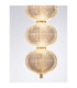 Klelia Slim Pendant Ceiling Light Brass Gold Triac Dimmable LED 30W 2482lm 3000K-5