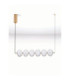 Klelia Bar Pendant Ceiling Light Brass Gold Triac Dimmable LED 34W 2911lm 3000K-3