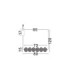 Klelia Bar Pendant Ceiling Light Brass Gold Triac Dimmable LED 34W 2911lm 3000K-7