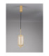 Klelia Slim Pendant Ceiling Light Brass Gold Triac Dimmable LED 17W 1451lm 3000K-4