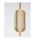 Klelia Slim Pendant Ceiling Light Brass Gold Triac Dimmable LED 17W 1451lm 3000K-5