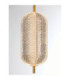 Klelia Slim Pendant Ceiling Light Brass Gold Triac Dimmable LED 17W 1451lm 3000K-6