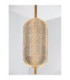 Klelia Slim Pendant Ceiling Light Brass Gold Triac Dimmable LED 17W 1451lm 3000K-7