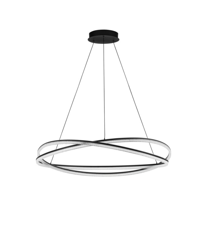 Ofelia Integrated LED Pendant Ceiling Light Sandy Black Dimmable LED 68W 5637lm 3000K