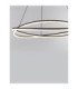 Ofelia Integrated LED Pendant Ceiling Light Sandy Black Dimmable LED 68W 5637lm 3000K