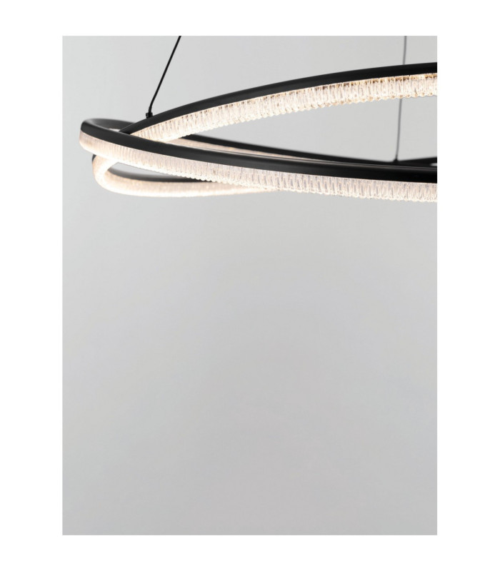 Ofelia Integrated LED Pendant Ceiling Light Sandy Black Dimmable LED 68W 5637lm 3000K