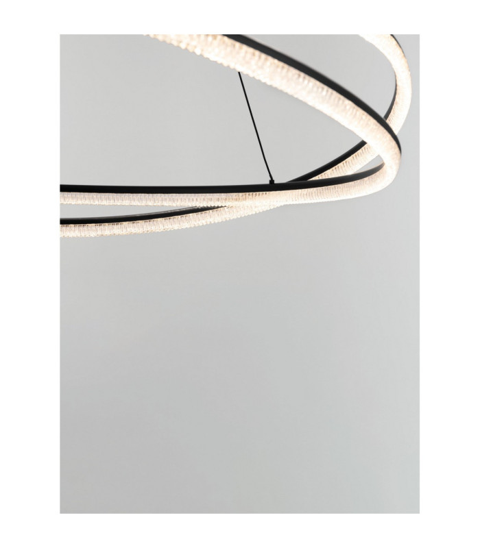 Ofelia Integrated LED Pendant Ceiling Light Sandy Black Dimmable LED 68W 5637lm 3000K