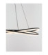 Ofelia Integrated LED Pendant Ceiling Light Sandy Black Dimmable LED 68W 5637lm 3000K