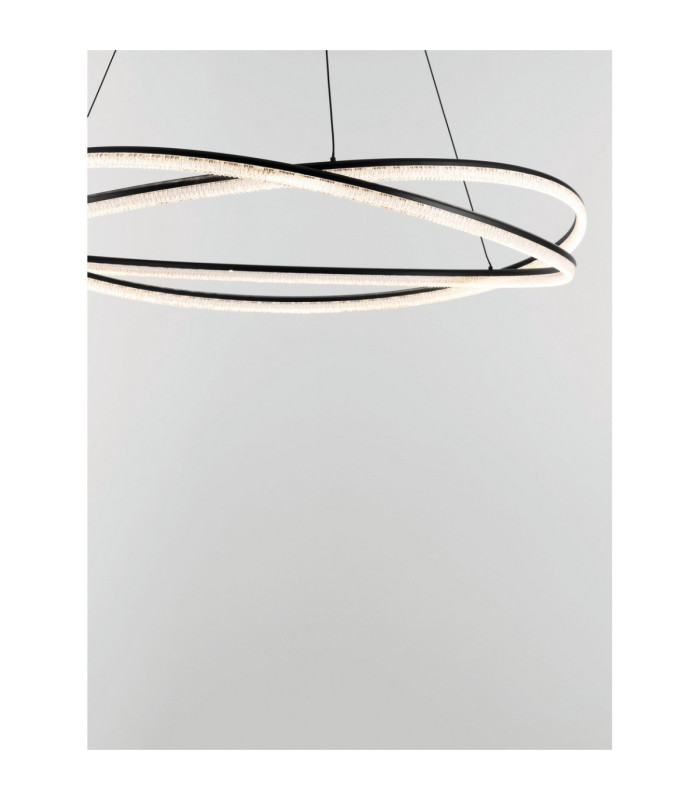 Ofelia Integrated LED Pendant Ceiling Light Sandy Black Dimmable LED 68W 5637lm 3000K