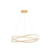 Ofelia Integrated LED Pendant Ceiling Light Brass Gold Dimmable LED 68W 5637lm 3000K