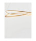 Ofelia Integrated LED Pendant Ceiling Light Brass Gold Dimmable LED 68W 5637lm 3000K