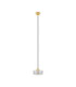 Keros Slim Pendant Ceiling Light Platinum Gold LED 6W 394lm 3000K-1