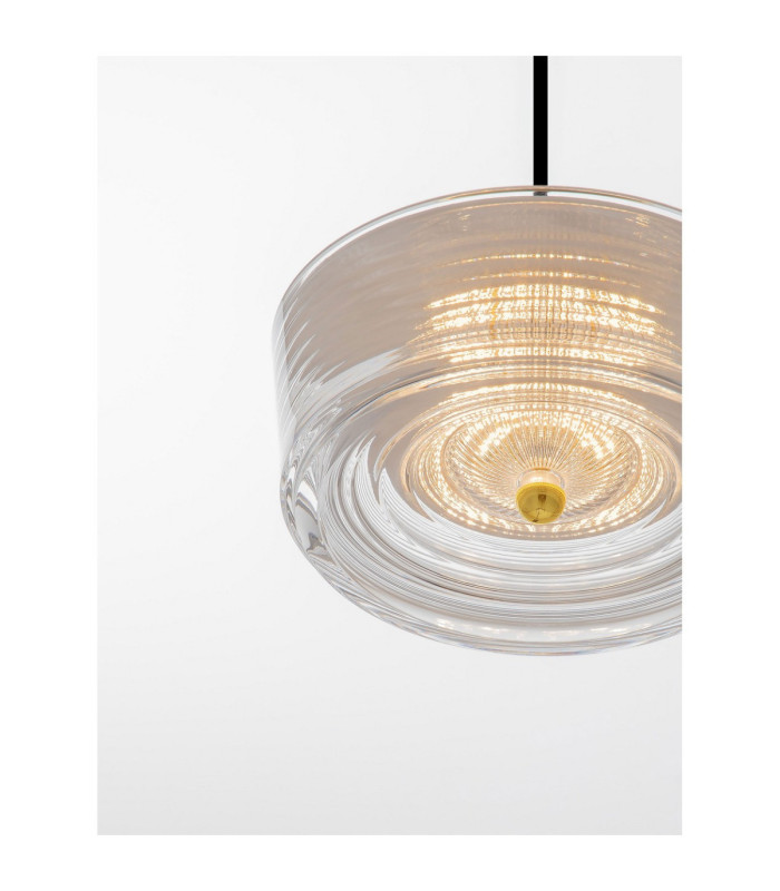 Keros Slim Pendant Ceiling Light Platinum Gold LED 6W 394lm 3000K-6