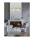 Kezo Pendant Ceiling Light Platinum Gold Triac Dimmable LED 45W 2700lm 3500K-2