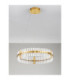 Kezo Pendant Ceiling Light Platinum Gold Triac Dimmable LED 45W 2700lm 3500K-5