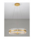Kezo Pendant Ceiling Light Platinum Gold Triac Dimmable LED 45W 2700lm 3500K-6