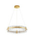 Kezo Pendant Ceiling Light Platinum Gold Triac Dimmable LED 56W 3360lm 3500K-1