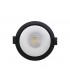 LED Recessed Round Downlight, Black/White, 60 deg. Beam Angle, 780lm, 4000K, IP20, DRIVER NOT INC. - 7