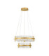 Kezo Pendant Ceiling Light Platinum Gold Triac Dimmable LED 67W 4020lm 3500K-1