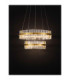 Kezo Pendant Ceiling Light Platinum Gold Triac Dimmable LED 67W 4020lm 3500K-7