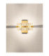 Κεζο Wall Lamp Platinum Gold LED 19W 1140lm 3500K-5